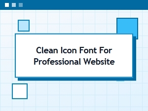 Clean Line Icons for Professional Websites